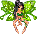Cute Glittery Butterfly Fairy Doll
