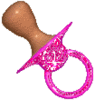 Pacifier glitter