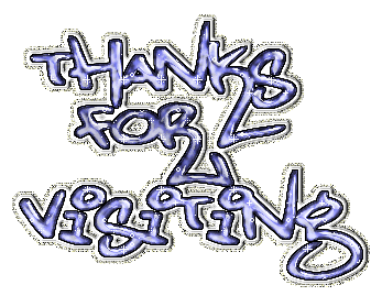 Thanks For Visiting blue