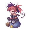 Computerized Anime Girl