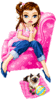 Cute Doll with Cat Blinking