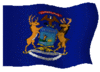 Michigan State Flag
