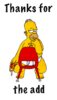 Thanks For The Add Homer Simpson