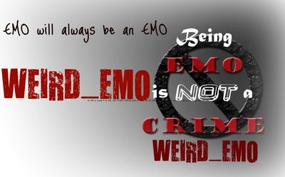 being emo is not crime 