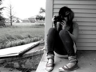 emo girl photo