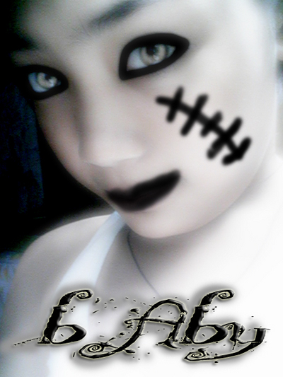 emo girl make up, baby