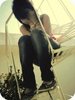 emo girl day time