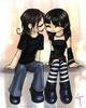 nice emo couple