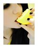 hot emo girl with lemon