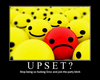 upset? 