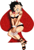 betty-boop, red spades