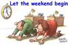 lets the weekend begin