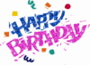 Happy Birthday