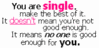 single