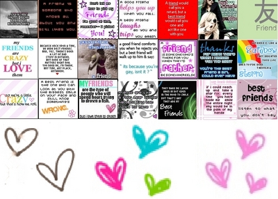 friends collage