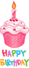 Happy b-day-cupcake