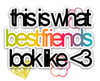 this is what best friends look like <3