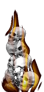 Buring Skulls