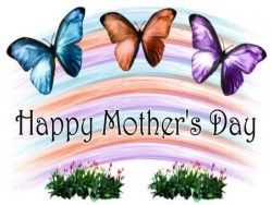 happy mother's day, rainbow 