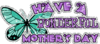 have a wonderful mother's day, violet glitter
