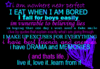 I am nowhere near perfect