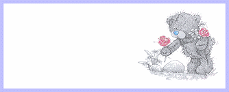 THANKS FOR THE ADD, TEDDY BEAR, BLUE TEXT