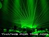 THANKS FOR THE ADD, GREEN , BLACK BACKGROUND
