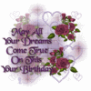 MAY ALL YOUR DREAMS COME TRUE ON THIS YOUR BIRTHDAY