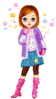 Glitter dolls