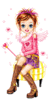 Glitter dolls