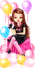 Glitter dolls