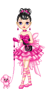 Glitter dolls
