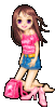 Glitter dolls