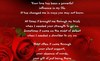  red poem and roses about mom