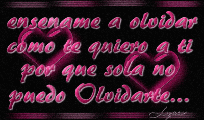 Ensename a olvidarte