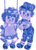 Blue Glitter