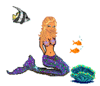 Mermaid In The Sea