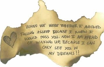 I CAN ONLY SEE YOU IN MY DREAMS!