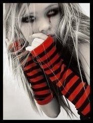 EMO BLOND GIRL