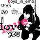 Love you emo boy