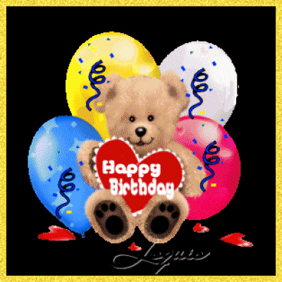 HAPPY BIRTHDAY, bear