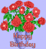 happy birthday roses