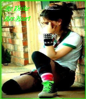 he broke her heart