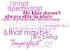 Imperfect