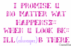 I'LL always be there