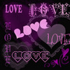 love violet background
