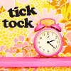 girly clock
