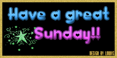 Have a great sunday