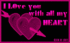 I love you with all my heart