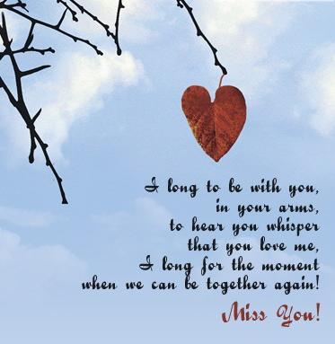 to be with you